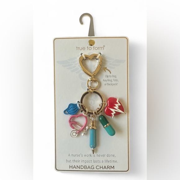 Accessories - True to Form NURSE Keychain Bag Charm